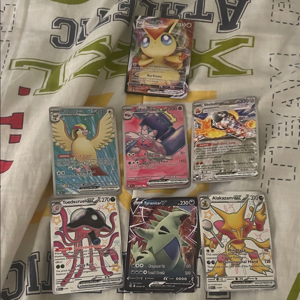 Pokemon Trading Card Set - Red, Blue, Yellow, Green